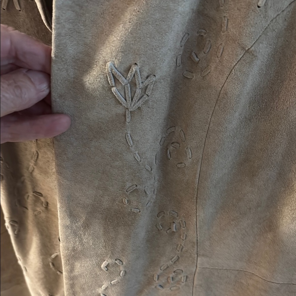 Cream Embroidered Jacket - Picture 4 of 8